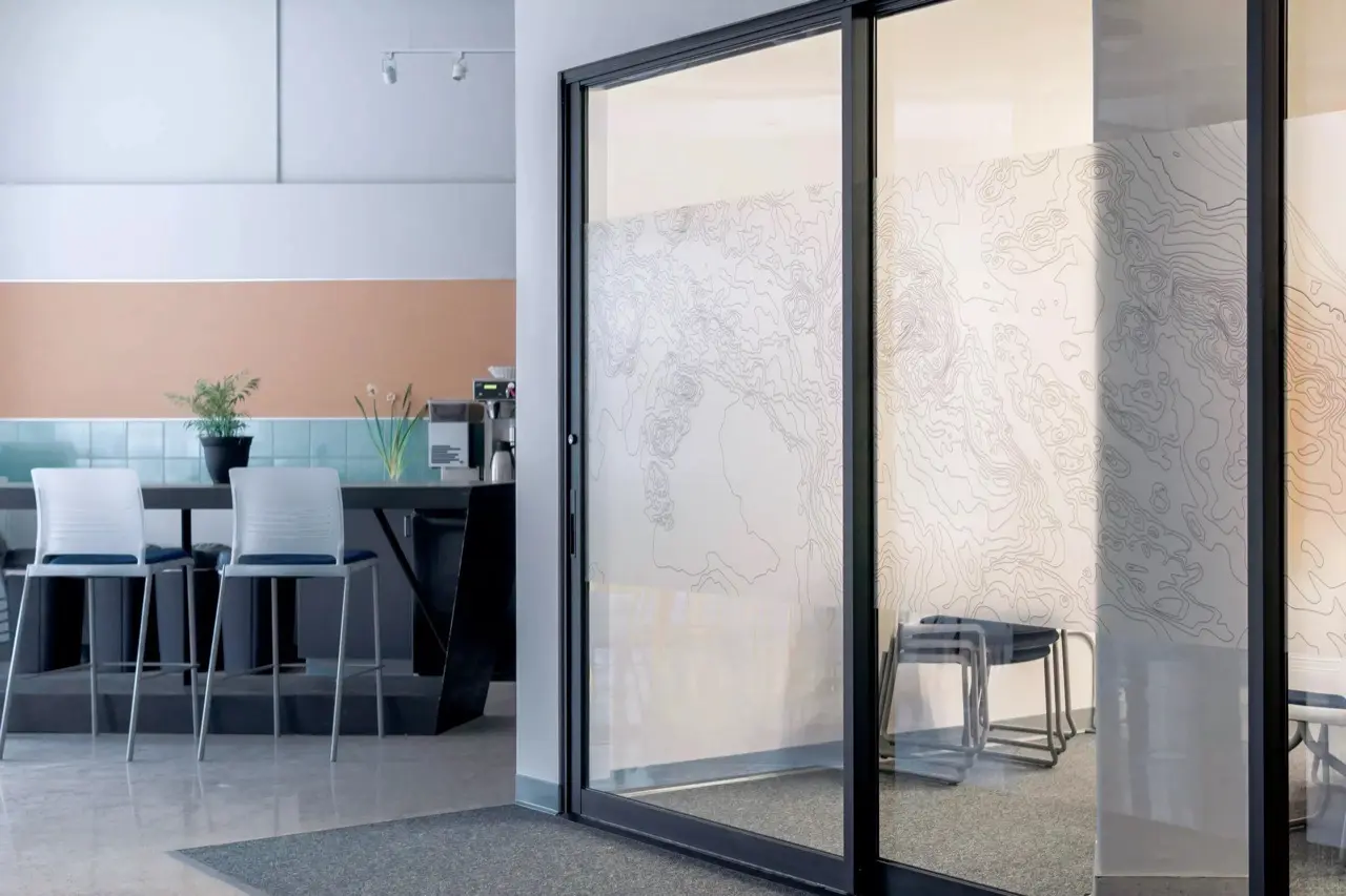 Jacksonville home sliding patio door after a summer storm